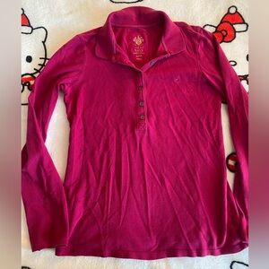 Y2K Old Navy long sleeve polo